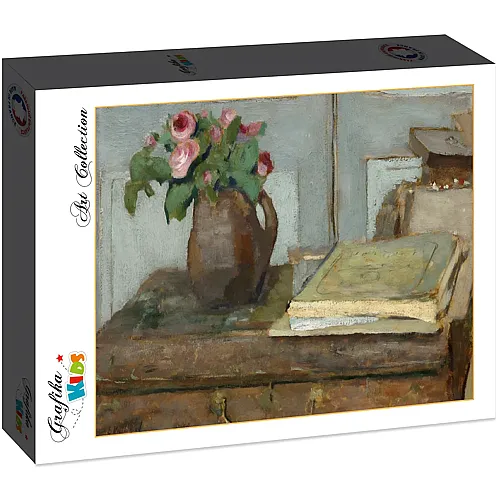 Grafika Puzzle Art Collection Edouard Vuillard Grafika Kids The Artist's Paint Box and Moss Roses, 1898 - 12 Teile