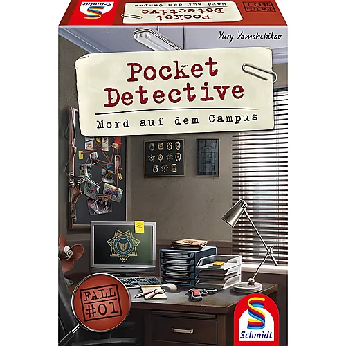 Schmidt Spiele Pocket Detective - Mord auf dem Campus