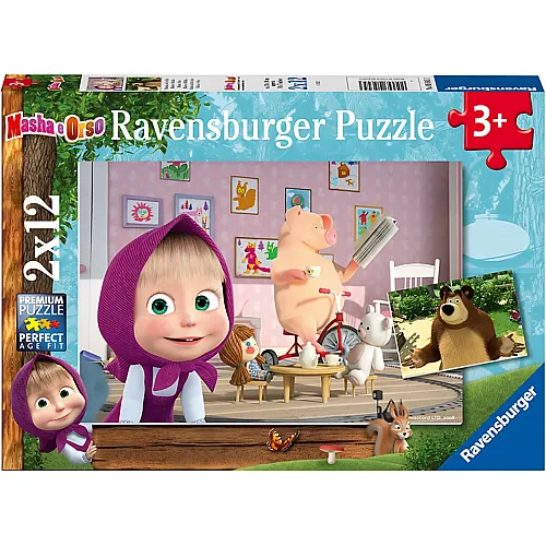 2in1 Mascha und der B�r 12Teile