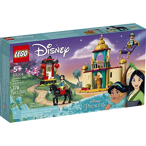 LEGO Disney Princess Jasmins und Mulans Abenteuer (43208)
