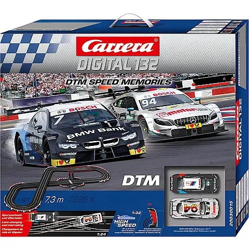 Carrera Digital 132 DTM Speed Memories (7,3m)