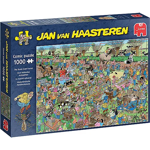 Jumbo Puzzle Jan van Haasteren Niederlndische Handwerkskunst (1000Teile)