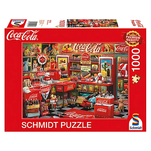 Schmidt Puzzle Coca Cola Motiv 3 (1000Teile)