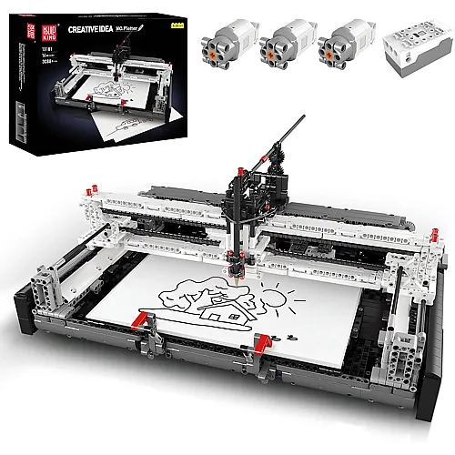 Mould King Creative Idea STEM Plotter mit Motoren 13181