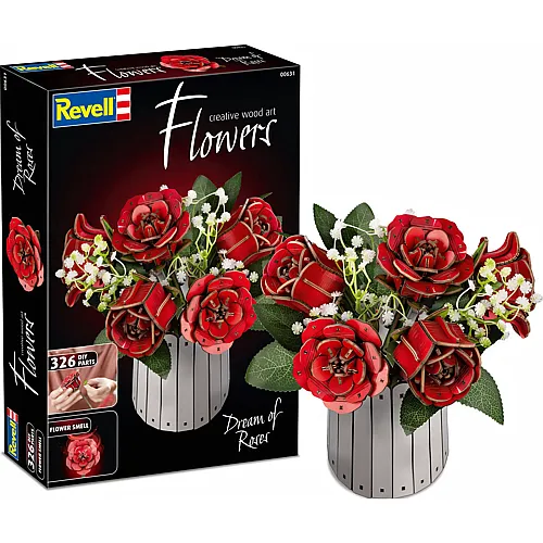 Revell Dream of Roses Holzblumen