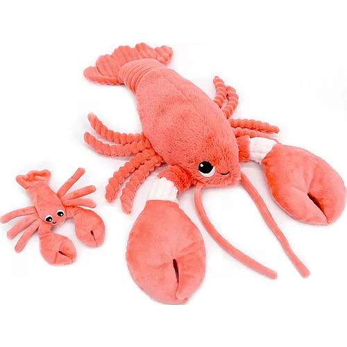 Les D�glingos Iloveyou Lobster Mum&baby Coral
