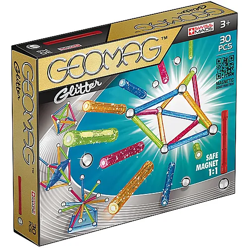 Geomag Kids Color Glitter (30Teile)
