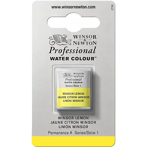 Winsor & Newton W&n Prof. Water Colour 1/2 N�pfchen Winsorzitron