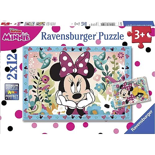 Ravensburger Puzzle 2in1 Minnie Mouse - 12 Teile