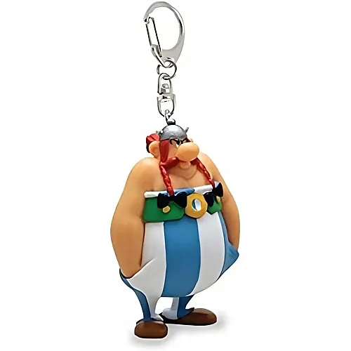 Schl�sselanh�nger Obelix mit den H�nden in den Taschen 13cm