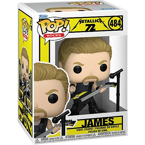 Funko Pop! Rocks Metallica - James (Nr.484)