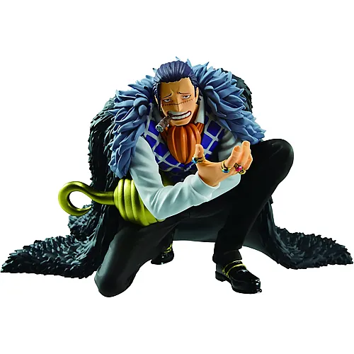 Banpresto Actionfigur Crocodile One Piece - Battle Record Collection 8 cm, Mehrfarbig