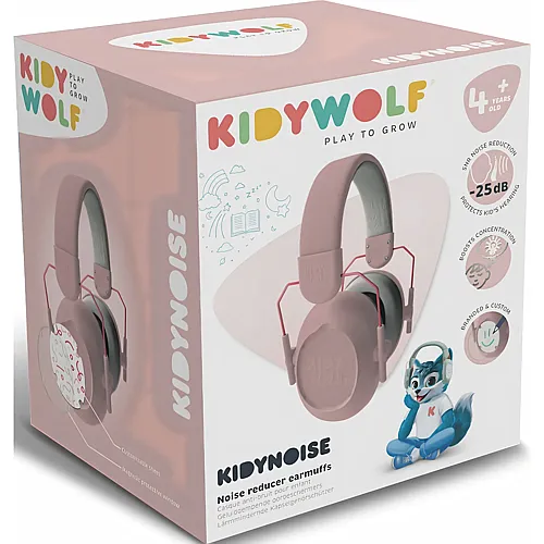 Kidywolf Geh�rschutz Kids rosa