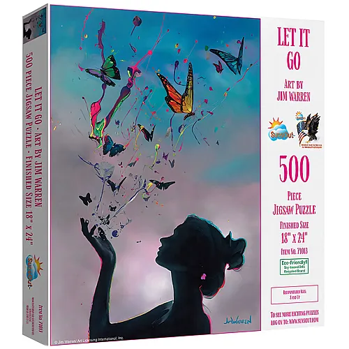 SunsOut Puzzle Jim Warren Let It Go - 500 Teile