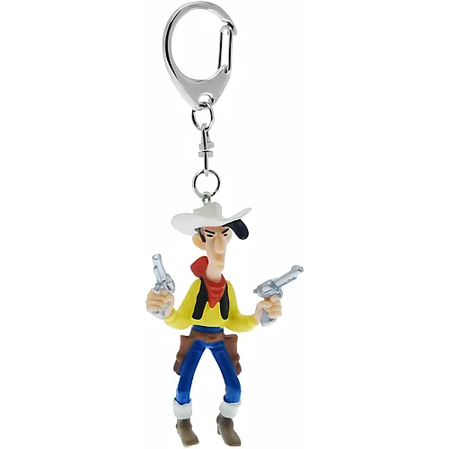 Schl�sselanh�nger Lucky Luke mit zwei Pistolen