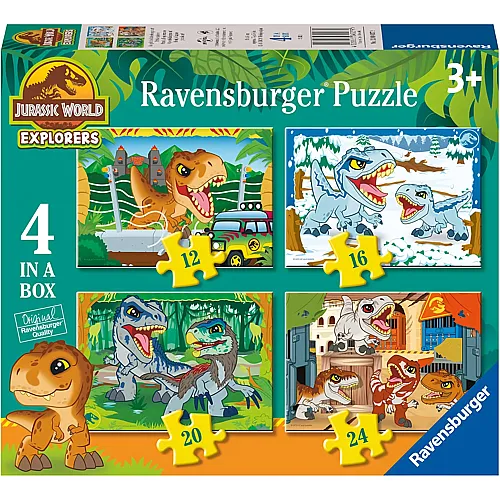 4in1 Jurassic World Explorers 12-24