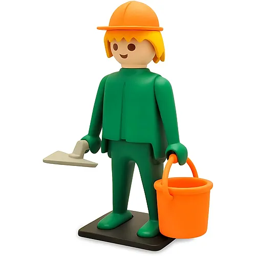 Plastoy Playmobil Collector: Bauarbeiter (30cm)