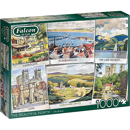Falcon Puzzle Alla Badsar The Beautiful North - 1000 Teile
