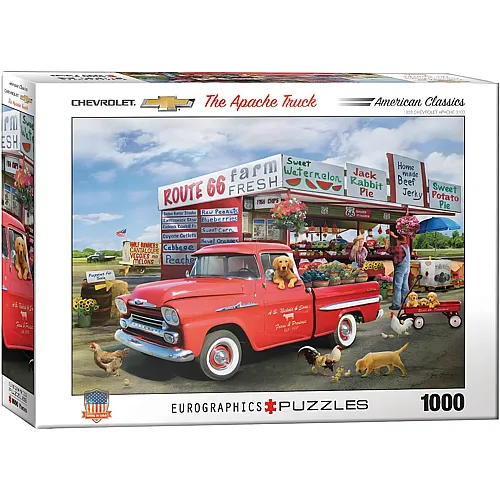 1959 Chevrolet Apache-Giordano - 1000 Teile