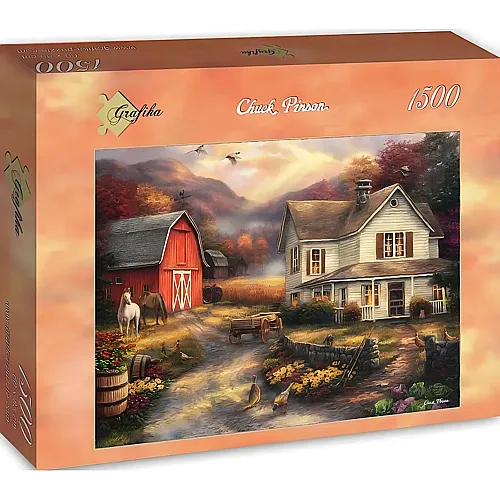 Grafika Puzzle Art Collection Chuck Pinson Relaxing on the Farm - 1500 Teile