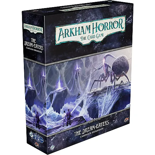 Fantasy Flight Games Arkham Horror The Card Game Dream-Eaters Campaign Expansion - Explore The Mystical Realms of Dreams! Cooperative LCG