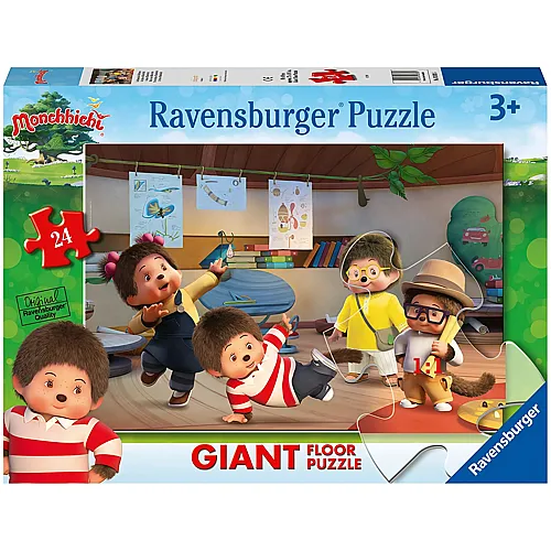 Ravensburger Puzzle Giant Floor Monchhichi - 24 Teile