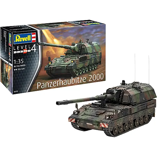 Modellbausatz Panzerhaubitze 2000