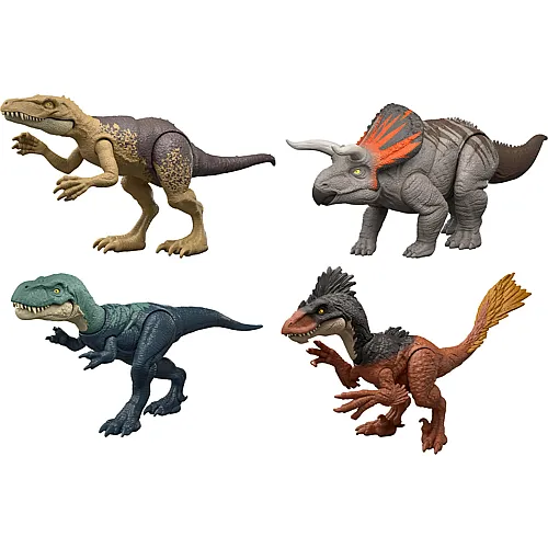 Mattel Jurassic World Strike Attack Sortiment