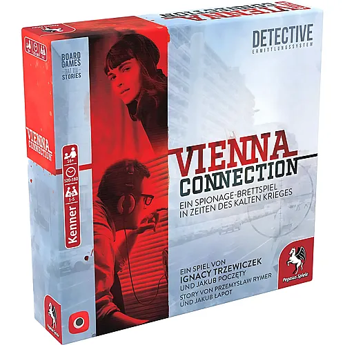 Pegasus Spiele Vienna Connection - Ein Spionage-Brettspiel - Deutsch
