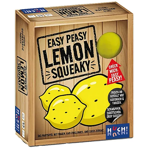 HUCH Spiele Easy Peasy Lemon Squeaky