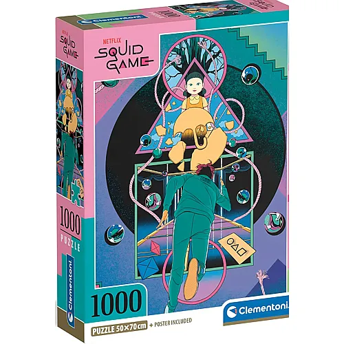 Clementoni Puzzle Squid Game - 1000 Teile
