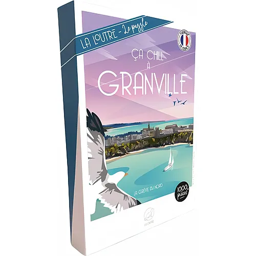 La Loutre Puzzle �a chill � Granville - 1000 Teile