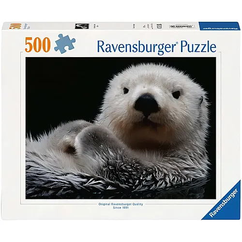 Ravensburger Puzzle S�sser kleiner Otter (500Teile)