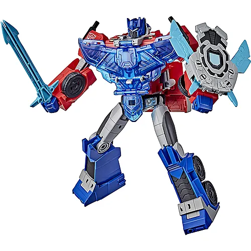 Hasbro Cyberverse Transformers Officer-Klasse Optimus Prime (25cm)