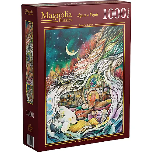 Magnolia Puzzle Ruhige Erde (1000Teile)