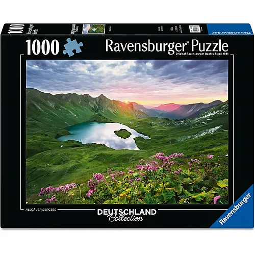 Deutschland Collection - Allg�uer Bergsee - 1000 Teile