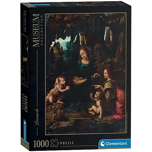 Clementoni Puzzle Museum Collection Madonna in der Grotte - 1000 Teile