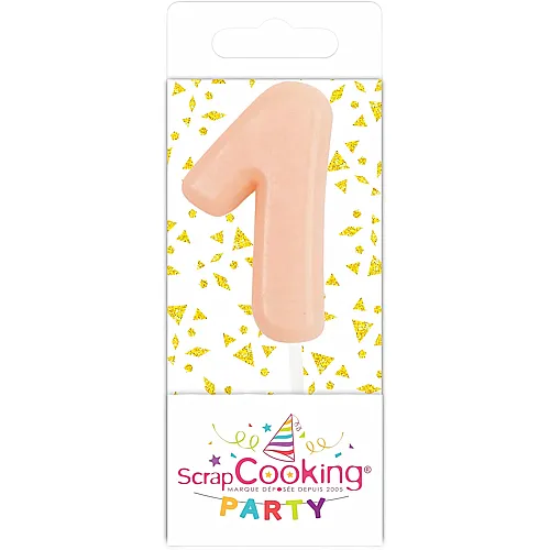 ScrapCooking Mini Kerze 1