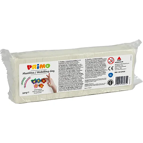 Primo Knetmasse Weiss - 500 g