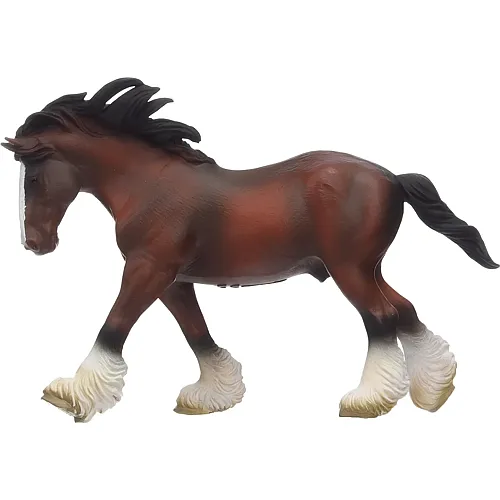 CollectA Horse Country Clydesdale Hengst Braun
