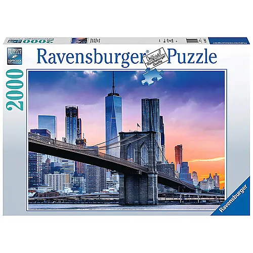 Ravensburger Puzzle Von Brooklyn nach Manhatten (2000Teile)