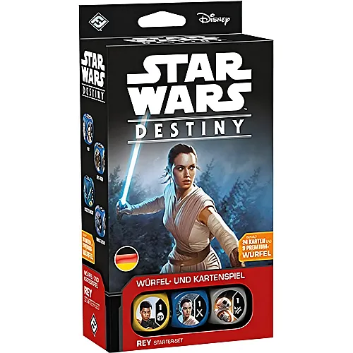 Fantasy Flight Games Star Wars SW Destiny Rey Starter-Set (DE)