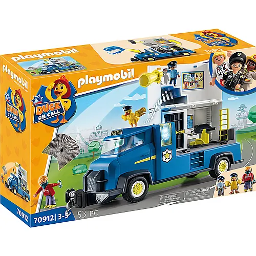 PLAYMOBIL Duck on Call Polizei Truck (70912)