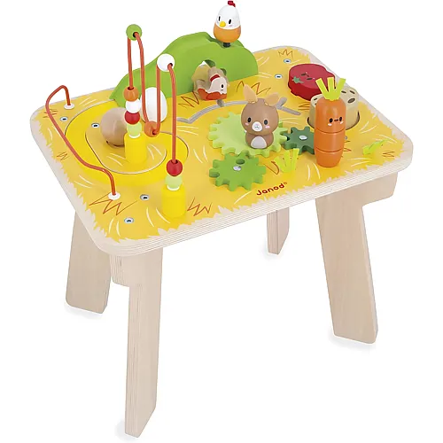 Bauernhof Aktivitäten Tisch 40x30x50cm
