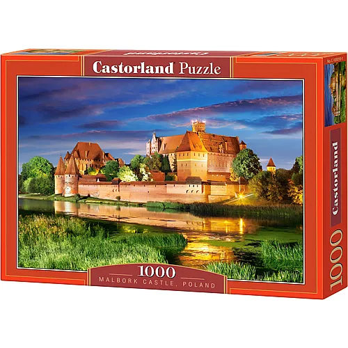 Castorland Puzzle Schloss Malbork, Polen (1000Teile)