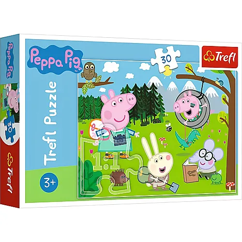 Trefl Puzzle Peppa Pig Waldexpedition (30Teile)