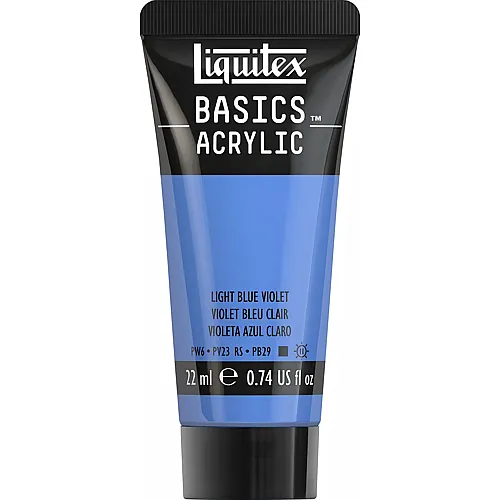 Liquitex Lqx Basics Acrylfarbe 22ml Tube Blauviolett Hell