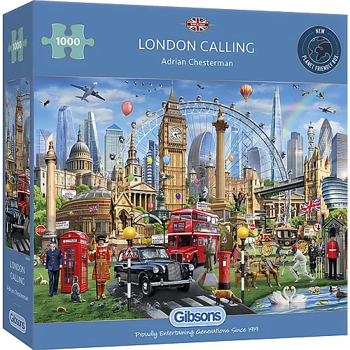 Puzzle 1000 Teile London Calling 1000Teile