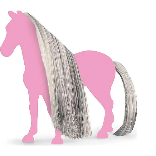 Haare Beauty Horses Grey