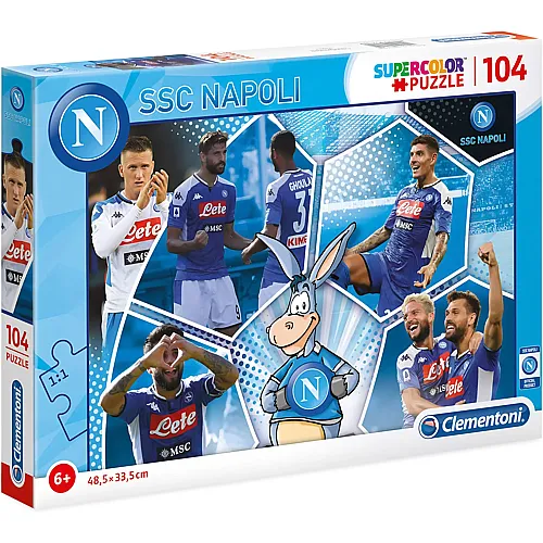 Clementoni Puzzle Supercolor SSC Napoli - 104 Teile